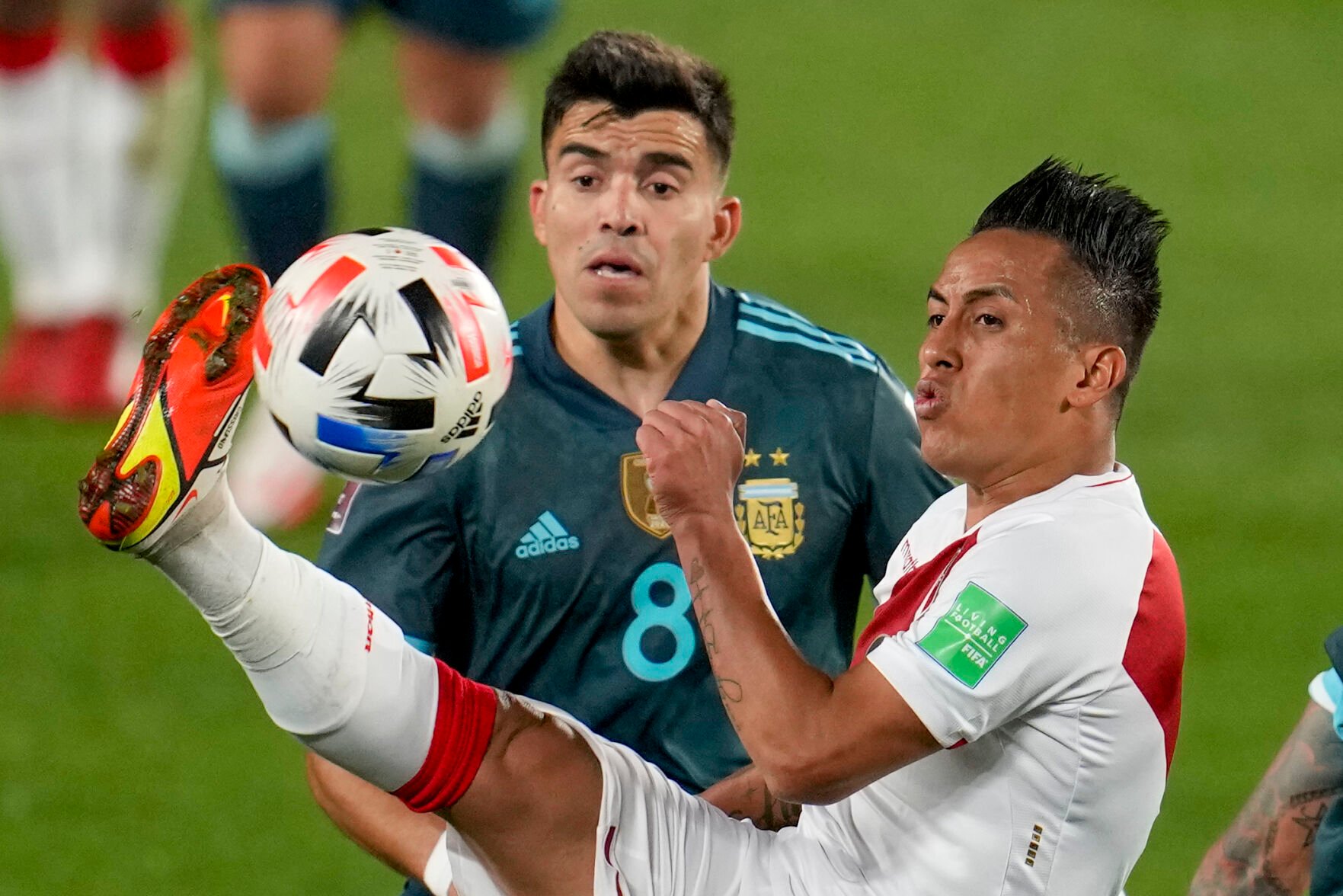 APTOPIX Argentina Peru Wcup Soccer